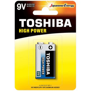Batéria 9V alkalická TOSHIBA 6LR61 (Toshiba)