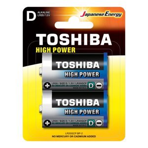 Batéria LR20 TOSHIBA 1.5V ( D ) alkalická (Toshiba)