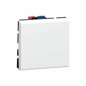 Tlačidlo (1/1A) 6A/250V 2M (PS) biela Mosaic náhrada 077041(Legrand)