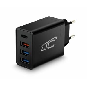 Sieťový adaptér do zásuvky 2x USB, 2,4A, 36W, QC, 3.0 PD 20W/QC (Hadex)