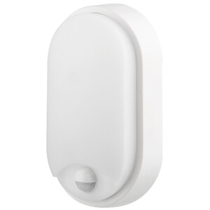 Svietidlo LED nástenné DITA OVAL W 12W CCT 1350/1700lm PIR senzor