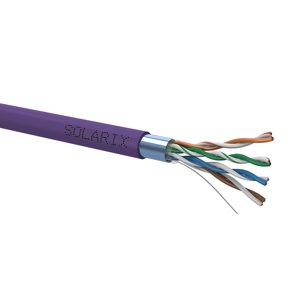 Instalační kabel Solarix CAT5E FTP LSOH Dca-s1,d2,a1 500m/cívka SXKD-5E-FTP-LSO