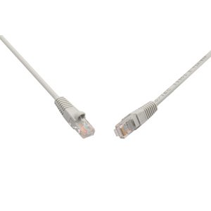 Patch kabel CAT6 UTP PVC 1m šedý snag-proof C6-114GY-1MB