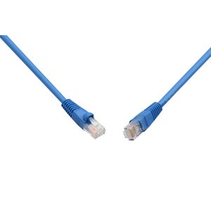 Patch kabel CAT6 UTP PVC 2m modrý snag-proof C6-114BU-2MB