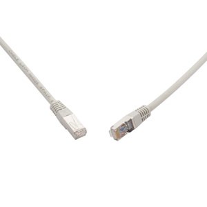 Patch kabel CAT6A SFTP LSOH 7m šedý non-snag-proof C6A-315GY-7MB