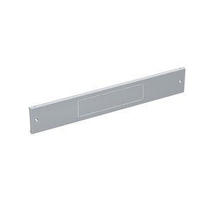 Panel podstavce plný s otvorem 800, výška 100mm, RAL7035