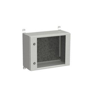 Rozvadeč nástěnný venkovní LC-20 9U 600x300 prosklené dveře 2x1bodový zámek LC-20-9U-63-11