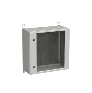 Rozvadeč nástěnný venkovní LC-20 12U 600x300 prosklené dveře 2x1bodový zámek LC-20-12U-63-