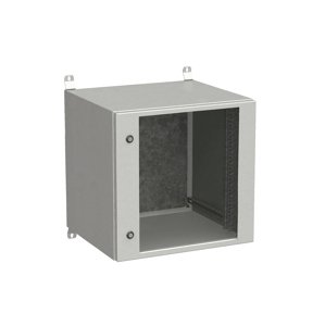 Rozvadeč nástěnný venkovní LC-20 12U 600x500 prosklené dveře 2x1bodový zámek LC-20-12U-65-
