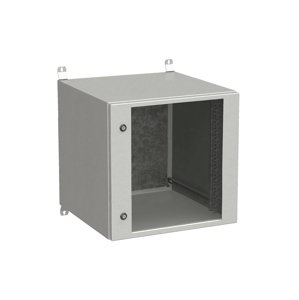 Rozvadeč nástěnný venkovní LC-20 12U 600x600 prosklené dveře 2x1bodový zámek LC-20-12U-66-