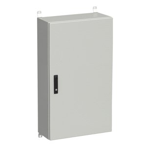 Rozvadeč nástěnný venkovní LC-20 24U 600x300 plechové dveře 3bodový zámek LC-20-24U-63-22-
