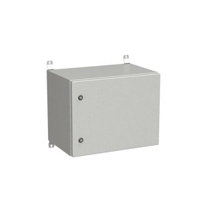 Rozvadeč nástěnný venkovní LC-20 9U 600x400 plechové dveře 2x1bodový zámek LC-20-9U-64-21-