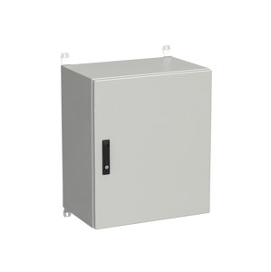 Rozvadeč nástěnný venkovní LC-20 15U 600x400 plechové dveře 3bodový zámek LC-20-15U-64-22-