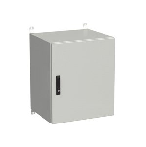 Rozvadeč nástěnný venkovní LC-20 15U 600x500 plechové dveře 3bodový zámek LC-20-15U-65-22-