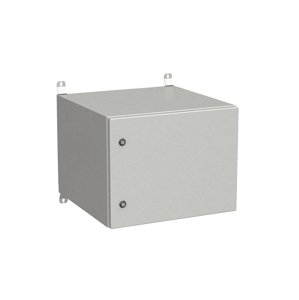 Rozvadeč nástěnný venkovní LC-20 9U 600x600 plechové dveře 2x1bodový zámek LC-20-9U-66-21-