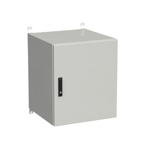 Rozvadeč nástěnný venkovní LC-20 15U 600x600 plechové dveře 3bodový zámek LC-20-15U-66-22-