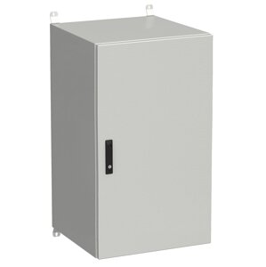 Rozvadeč nástěnný venkovní LC-20 24U 600x600 plechové dveře 3bodový zámek LC-20-24U-66-22-
