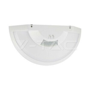 10W LED PIR senzorové svietidlo 3V1 IP54 Biele 900lm VT-81005 (V-TAC)