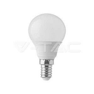 Žiarovka LED E14 4,5W, 4000K, 470lm, 3-balenie, P45 VT-2156 (V-TAC)