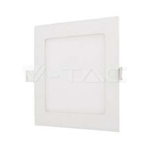 Mini LED panel štvorcový Premium zapustený 3W, 6000K, 210lm, VT-307 (V-TAC)