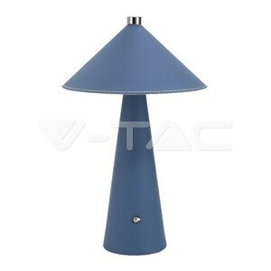 3W LED magnetická stolová lampa s batériou 4000mAh CCT: 3V1 modrá stmievateľná VT-10117 (V