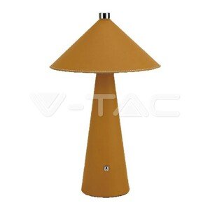 3W LED magnetická stolová lampa s batériou 4000mAh CCT: 3V1 žltá stmievateľná VT-10117 (V-