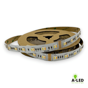 Pásik LED 24V 22,5W RGB+CCT, 1000lm/m, 1m, 60 LED/m, IP20