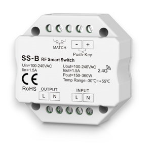 Riadiaca jednotka SS-B RF+tlačítko ON/OFF 230V 1,5A