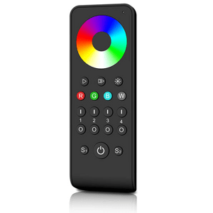 Diaľkový ovládač RS4 RGB/RGBW RF 4-zónový