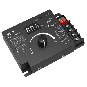 Otočný stmievač V1-K + RF prijímač