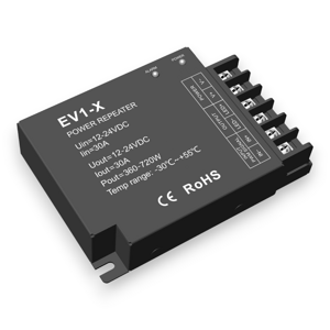 Zosilňovač signálu EV1-X 1-kanálový 30A