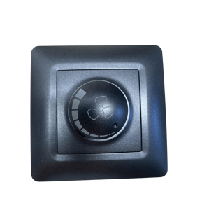 Regulátor otáčok (ovládač ventilátora) čierny (ETEK)