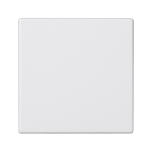 Záslepka, K45, 45×45mm, čisto biela