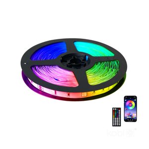 Pásik LED set 10m, 14W, 230V, s ovládačom, RGB (Kobi)