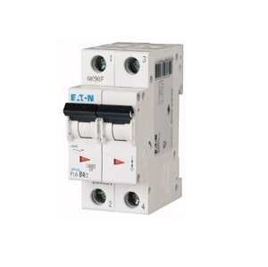 Istič 2-pólový B/4A 6kA Rada:PL6 (Eaton)