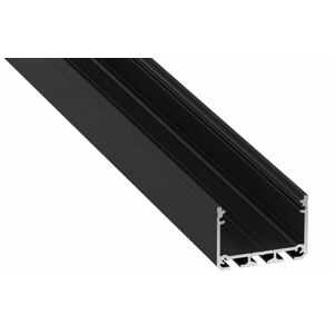 AL-PROFIL ILEDO BLACK 1M (10-0115-10)
