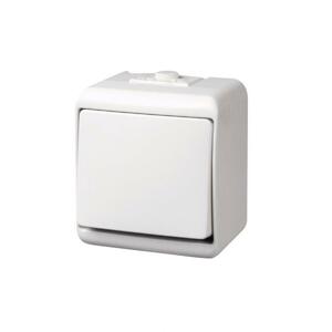 Aquastar 1-pólový spínač, biela