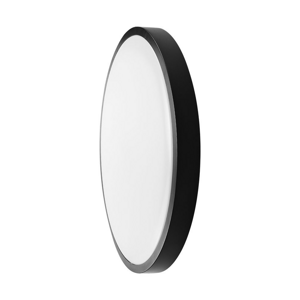 Stropné LED svietidlo 24W 4000K IP44 2500lm čierne okrúhle Samsung senz. ď.ovl. VT-8624S
