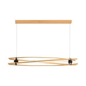 Dizajnové LED závesné svietidlo Maľba na drevo+biela L1200 VT-7978 (V-TAC)