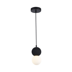 Dizajnové LED závesné svietidlo čierne+biele G9 VT-7987 (V-TAC)