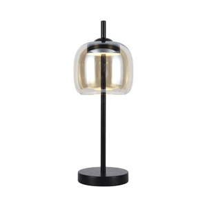 Dizajnové LED stolné svietidlo kov+sklo 3000K 700lm VT-7990 (V-TAC)