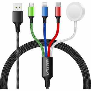 Kábel USBA/C - USB-C, 2xLighting 8 pin , iWatch (HDX)