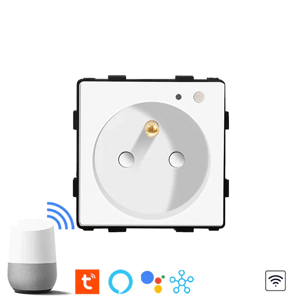 Revolo Touch WiFi el. zásuvka 16A typ FR - Biely modul