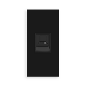 Revolo Touch internetový polmodul LAN RJ45 Cat.5 - Čierny