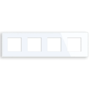 Revolo Touch štvoritý sklenený panel SR/SR/SR/SR-001 - Biely