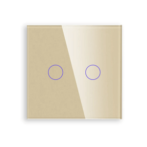 Revolo Touch sklenený panel C2-005 - Zlatý