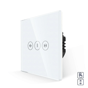 Revolo Touch dotykový ovládač na žalúzie - Biely