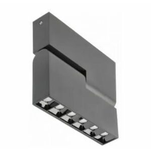Stropné LED svietidlo SIERRA 18W, 4000K, 1620lm, IP20, čierna (GTV)