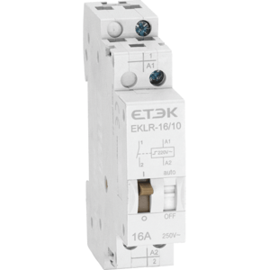 Impulzné relé 230V AC/110V DC 16A 1NC+1NO EKLR (ETEK)