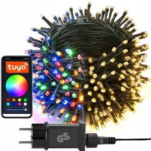 Vianočné osvetlenie RGB LED 200,  230V Bluetooth Smart 20m Wifi Tuya SuperLED